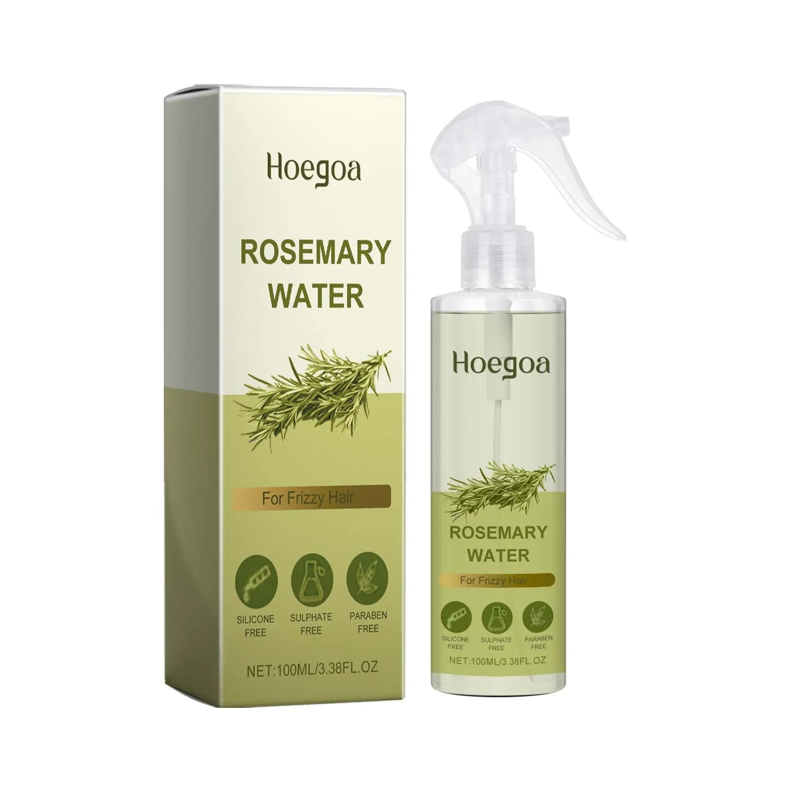 Rosemary Hair Strengthening Spray for Frizz Control and Growth - 16