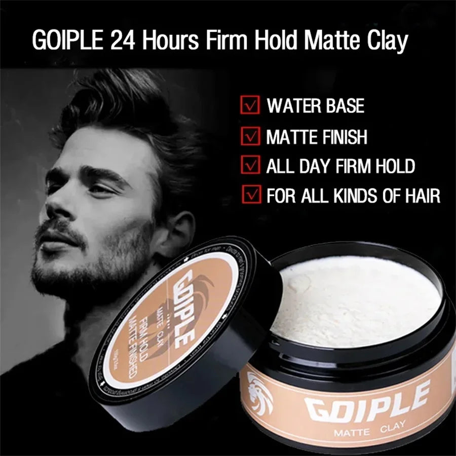Strong Hold Matte Hair Styling Clay 100g