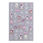 3D Christmas Cartoon Nail Art Stickers
