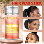 Goiple Hair Wax Stick and Styling Brush Set Anti Frizz Pomade