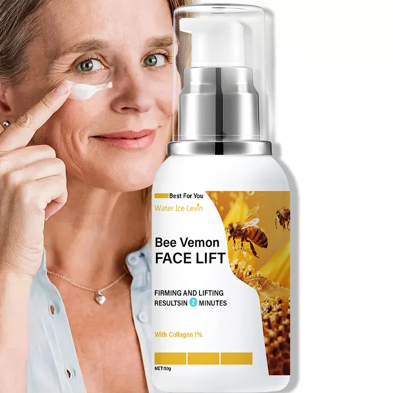 Bee Venom Face and Neck Cream Moisturizing Anti Aging Firming Lotion