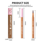 Long-Lasting Waterproof Felt-Tip Lip Liner Stain