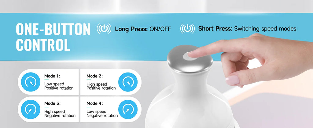 Electric Waterproof Scalp and Body Massager for Stress Relief