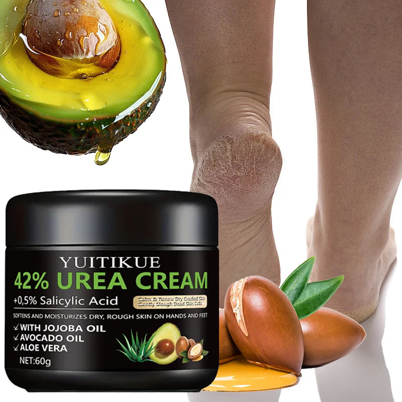 42% Urea Foot Cream Moisturizing Repair for Cracked Heels and Dry Skin - 3