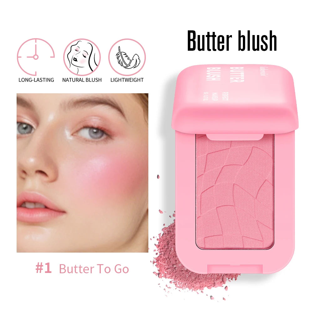 Long-Lasting Waterproof Butter Cream Blush