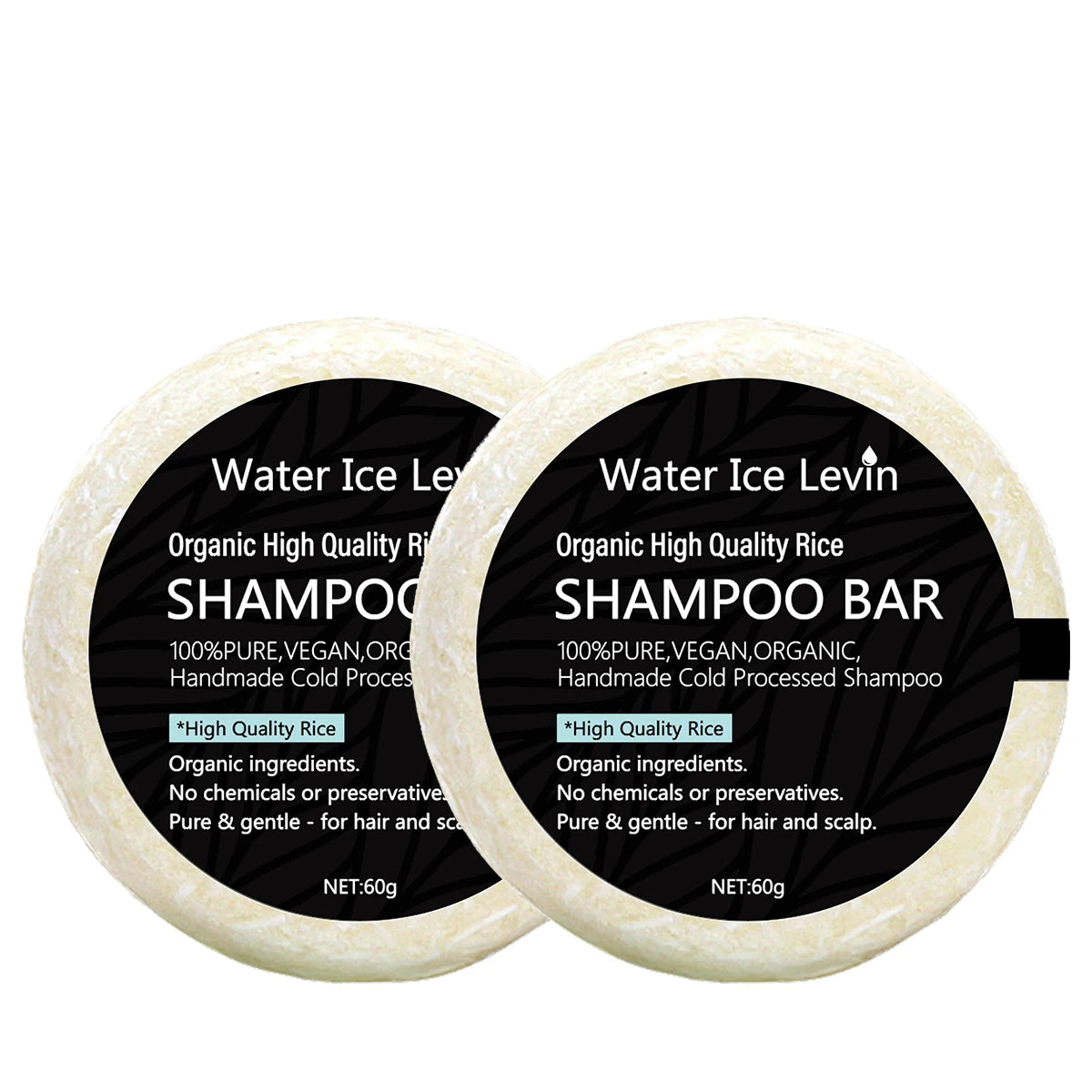 Organic Rice Shampoo Bar Handmade Cold Processed Soap