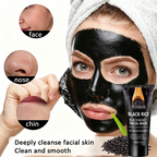 YUITIKUE Black Rice Peel Off Facial Mask for Blackhead Removal and Pores