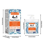 4-in-1 Facial Moisturizer Cream with Hyaluronic Acid and Niacinamide