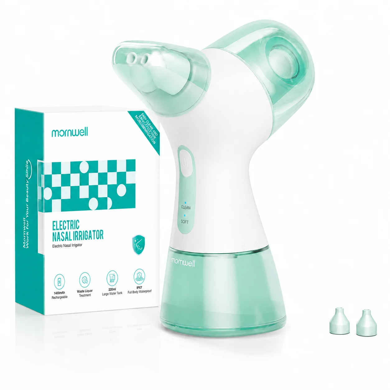 Electric Nasal Irrigator for Sinus Relief and Congestion - 16