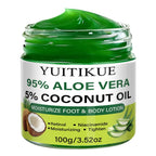 YUITIKUE Aloe Vera and Coconut Oil Moisturizing Body Gel Cream