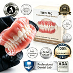 Instant Smile Comfort Veneers - Natural Fit Upper and Lower Teeth