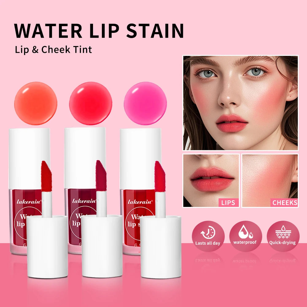 Long-Lasting Waterproof Lip and Cheek Tint