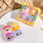 Meidian Fruity Lip Balm Set Moisturizing Lip Care Treatment