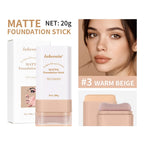 Matte Foundation Stick with Built-in Brush