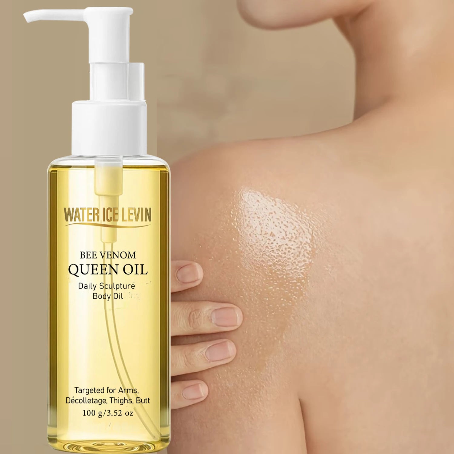 Bee Venom Body Oil Firming Sculpting Contouring Moisturizer 100g - 1