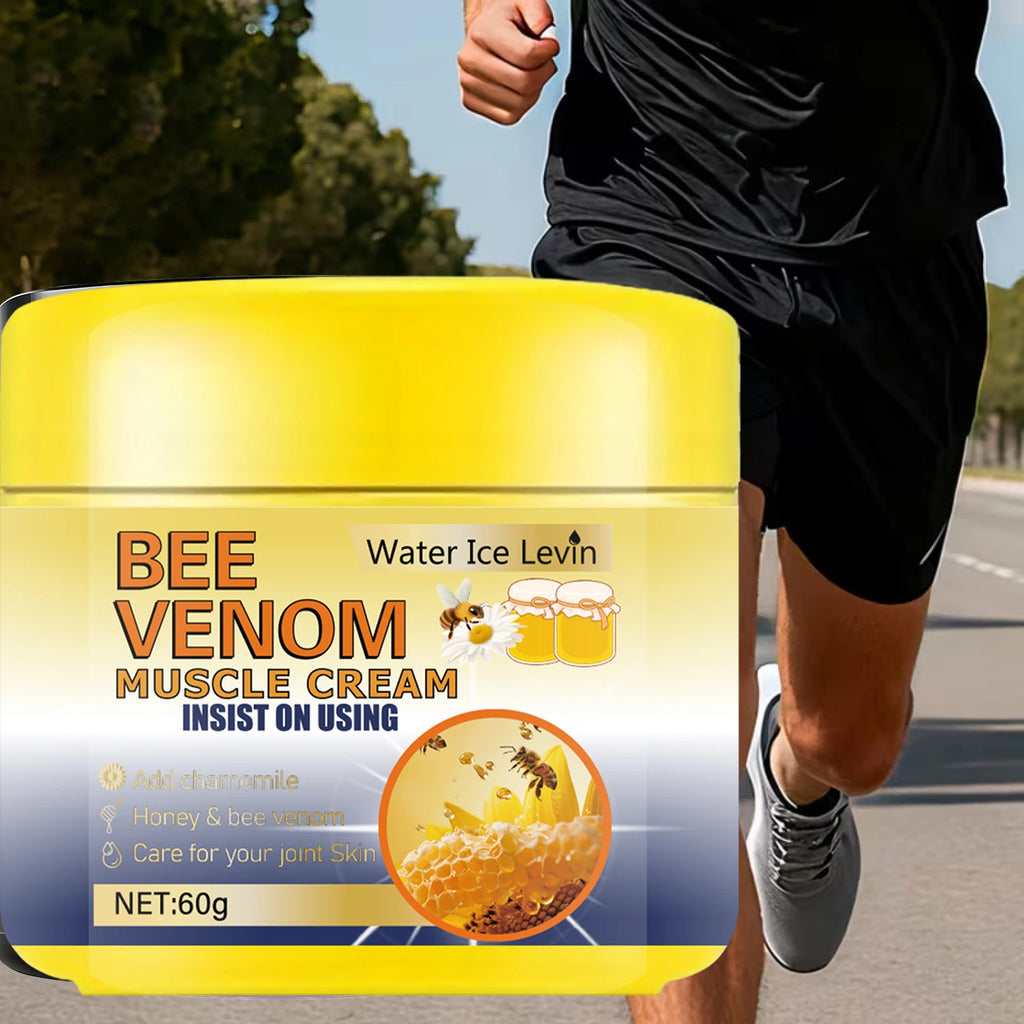 Bee Venom Muscle and Joint Relief Cream Cooling Warming Pain Rub