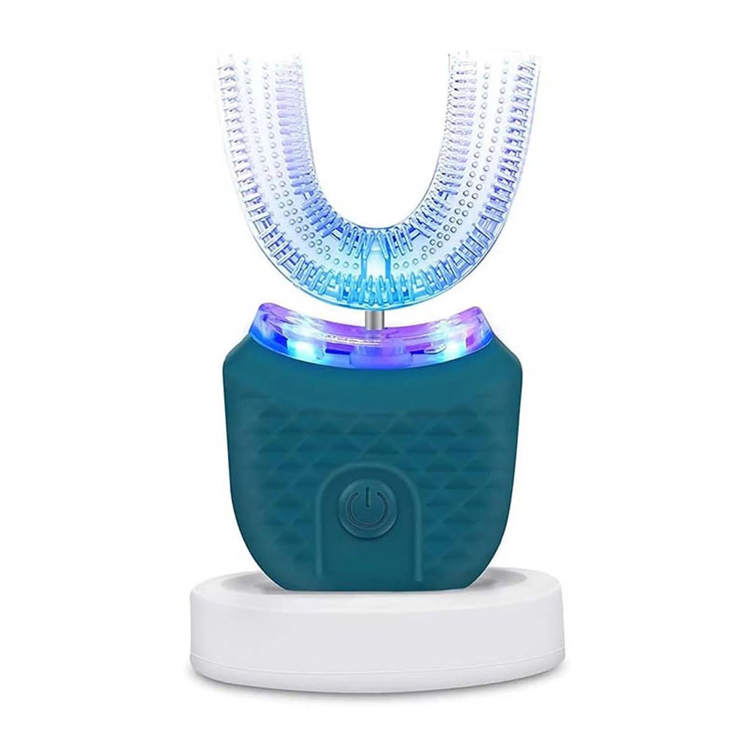 Smart UShape Ultrasonic Electric Toothbrush Rechargeable Whitening Set - 12