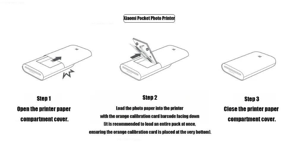 Mijia ZINK Pocket Printer Paper Self-Adhesive Photo Printing Sheets