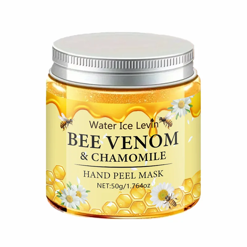 Bee Venom Chamomile Hand Wax Mask Exfoliating Moisturizing Skin Care - 8