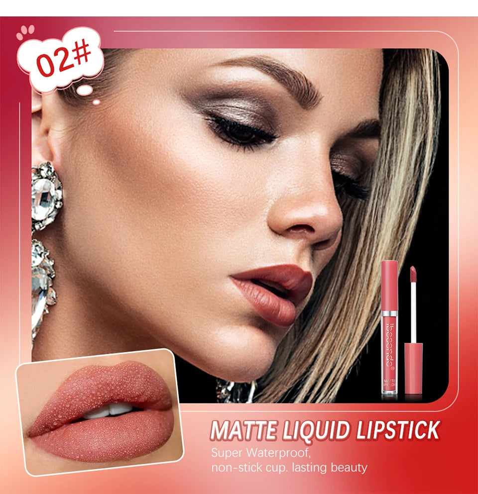 Matte Waterproof Liquid Lipstick