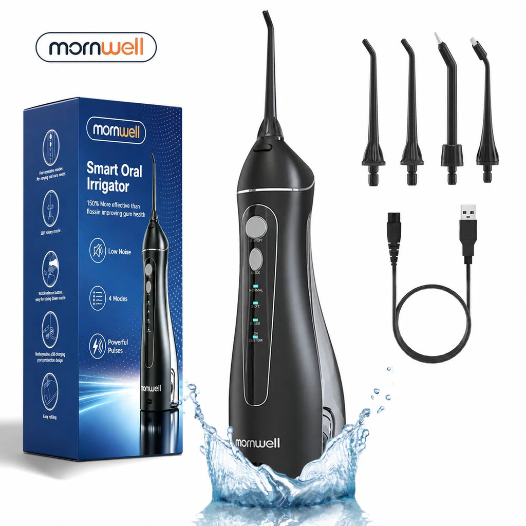 Portable Cordless Water Flosser for Teeth and Gum Health