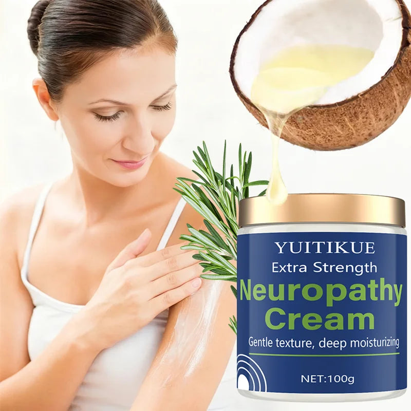 YUITIKUE Neuropathy Cream 100g Extra Strength Deep Moisturizing Relief