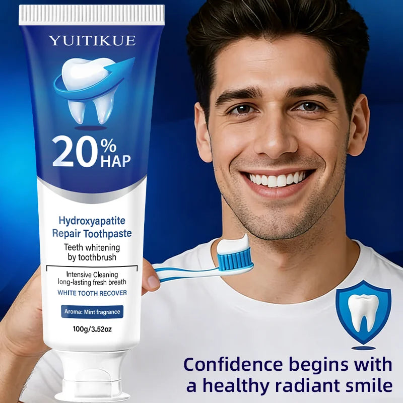 Yuitikue 20 Percent HAP Repair Toothpaste Whitening Mint 3 Pack