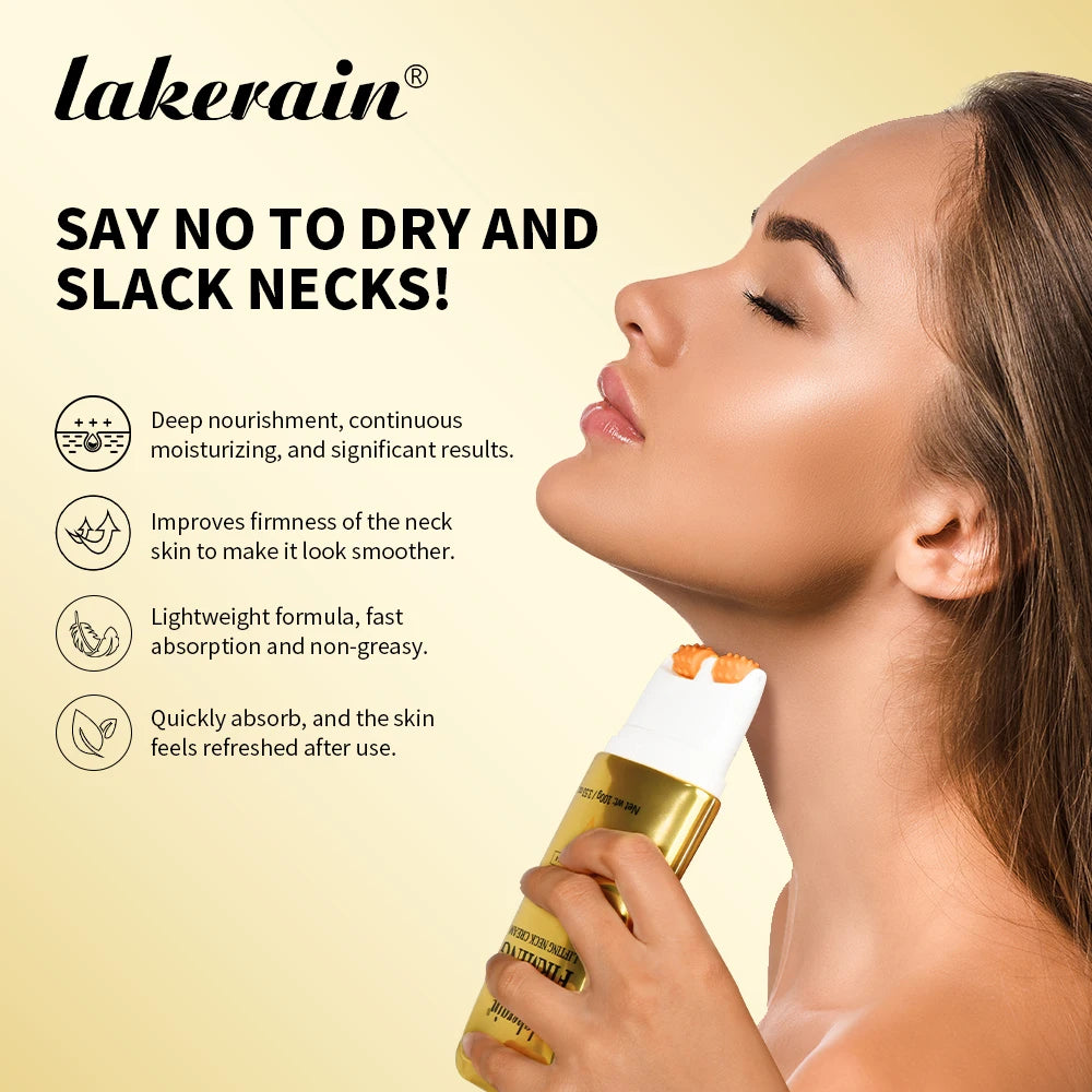 Firming and Lifting Neck Cream with Roller Applicator