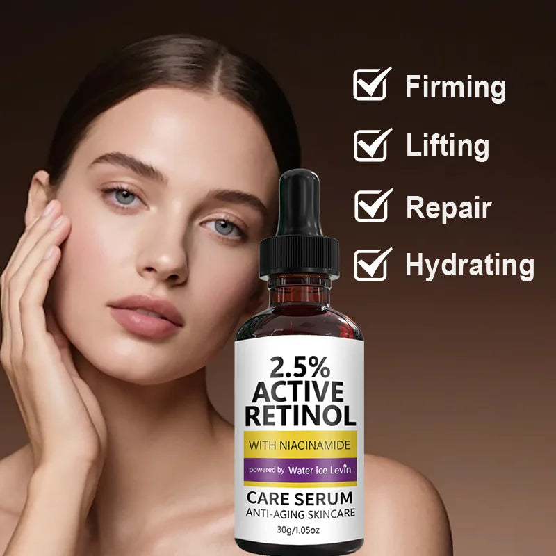 Water Ice Levin 2.5% Retinol Serum Anti Aging Facial Skin Care