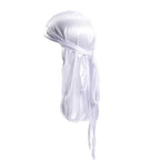 Silk Durag for Men Wave Cap Adjustable Breathable Hair Pirate Hat