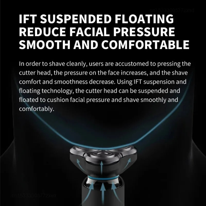 Xiaomi Mijia S500 Electric Shaver Rotary Razor Waterproof Beard Trimmer - 3