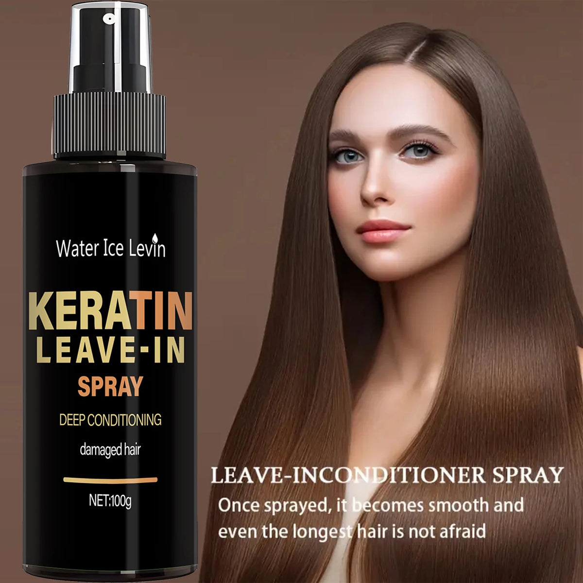 Keratin and Biotin Leave In Hair Spray Deep Conditioning Treatment 100g