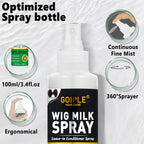 Goiple Curly Hair Care Styling Set Anti Frizz Wig Defining Kit