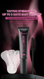 OCHEAL Waterproof Tattoo Eyebrow Gel Long Lasting Peel Off Brow Tint