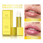 24K Gold Color Changing Moisturizing Lip Balm