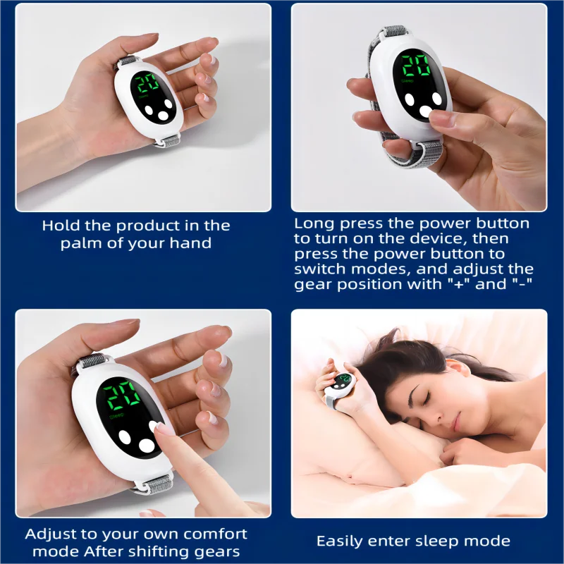 Handheld Microcurrent Sleep Aid Device for Insomnia and Anxiety Relief - 6