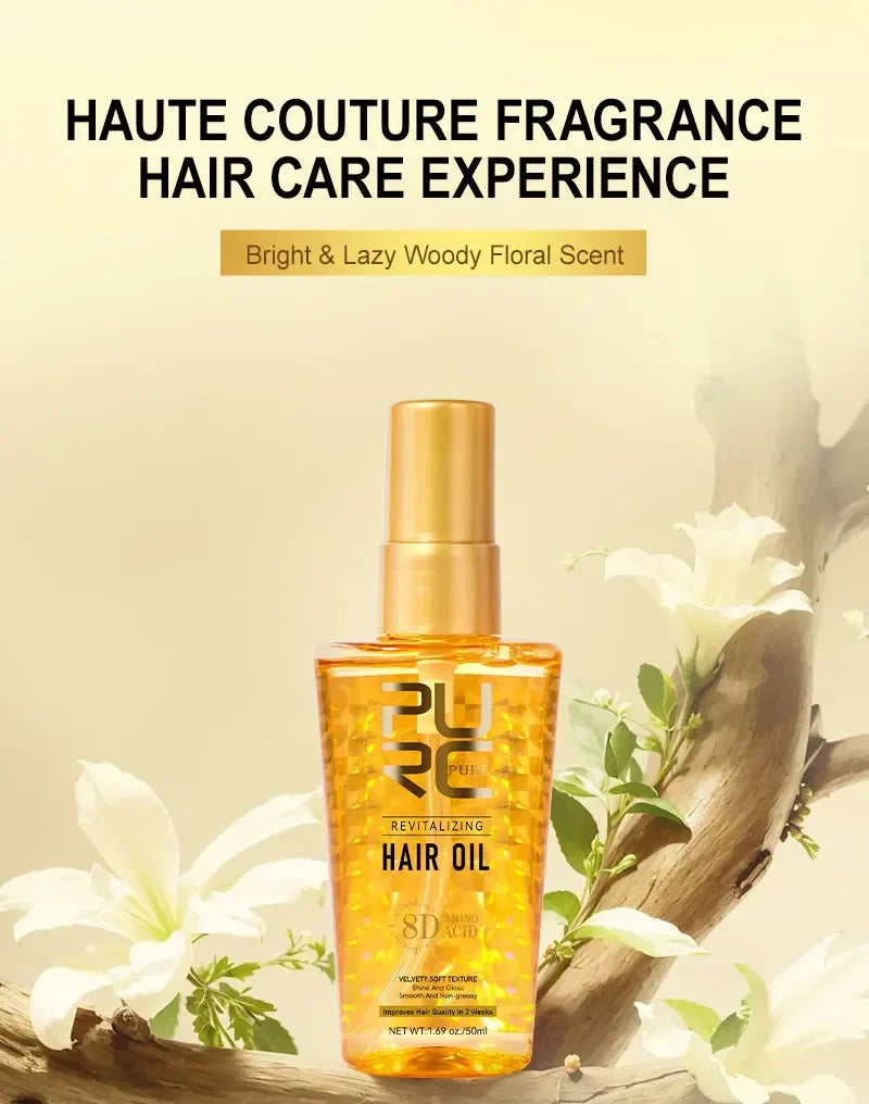 Amino Acid Hair Repair Oil for Smooth and Shiny Hair