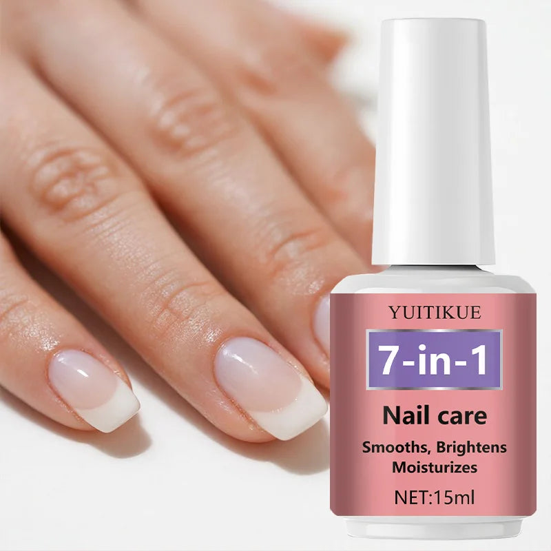 YUITIKUE 7-in-1 Nail Treatment Polish Moisturizing Base and Top Coat