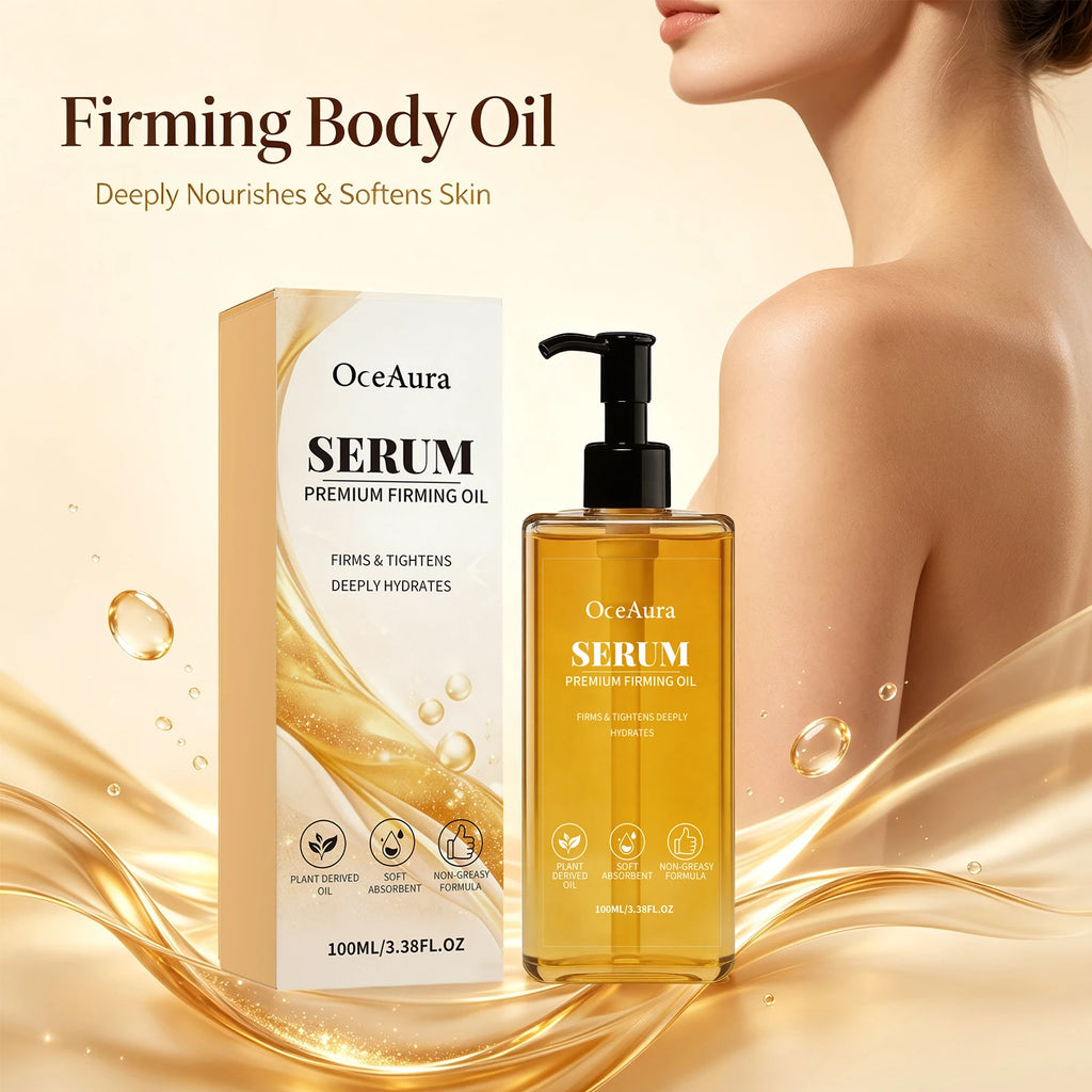 Firming Body Oil for Skin Tightening and Hydration