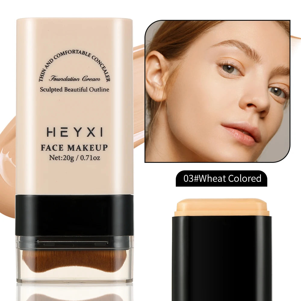 HEYXI Foundation Stick Long Lasting Moisturizing Concealer Makeup