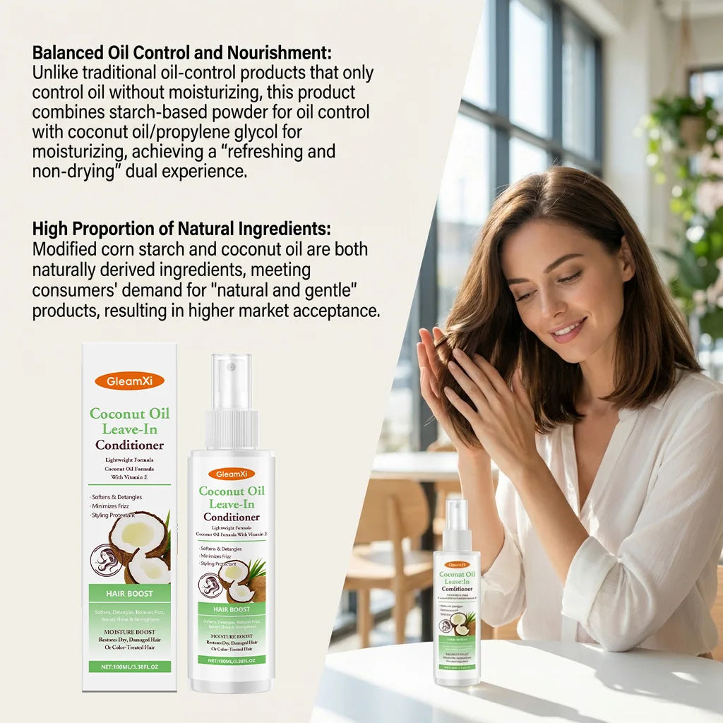 Coconut Oil Leave-In Hair Conditioner Spray 100ml