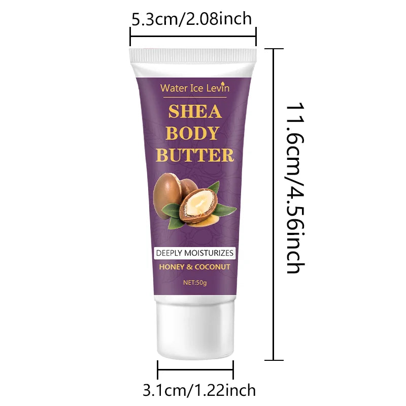 Shea Butter Body Cream 24H Moisturizing Nourishing Skin Repair Lotion - 3