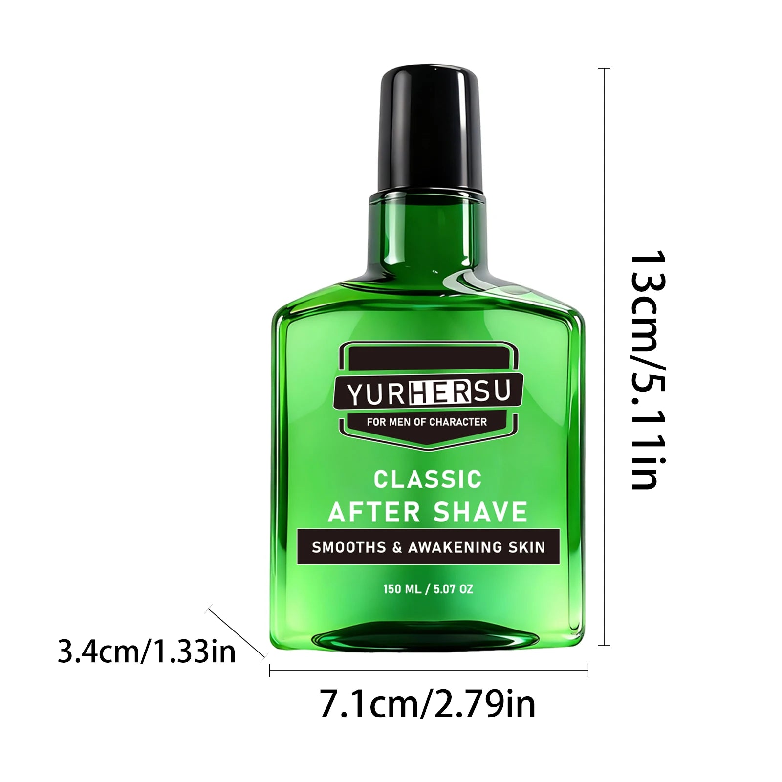 YURHERSU Natural After Shave Toner Alcohol Free Soothing Skin Hydrator - 2
