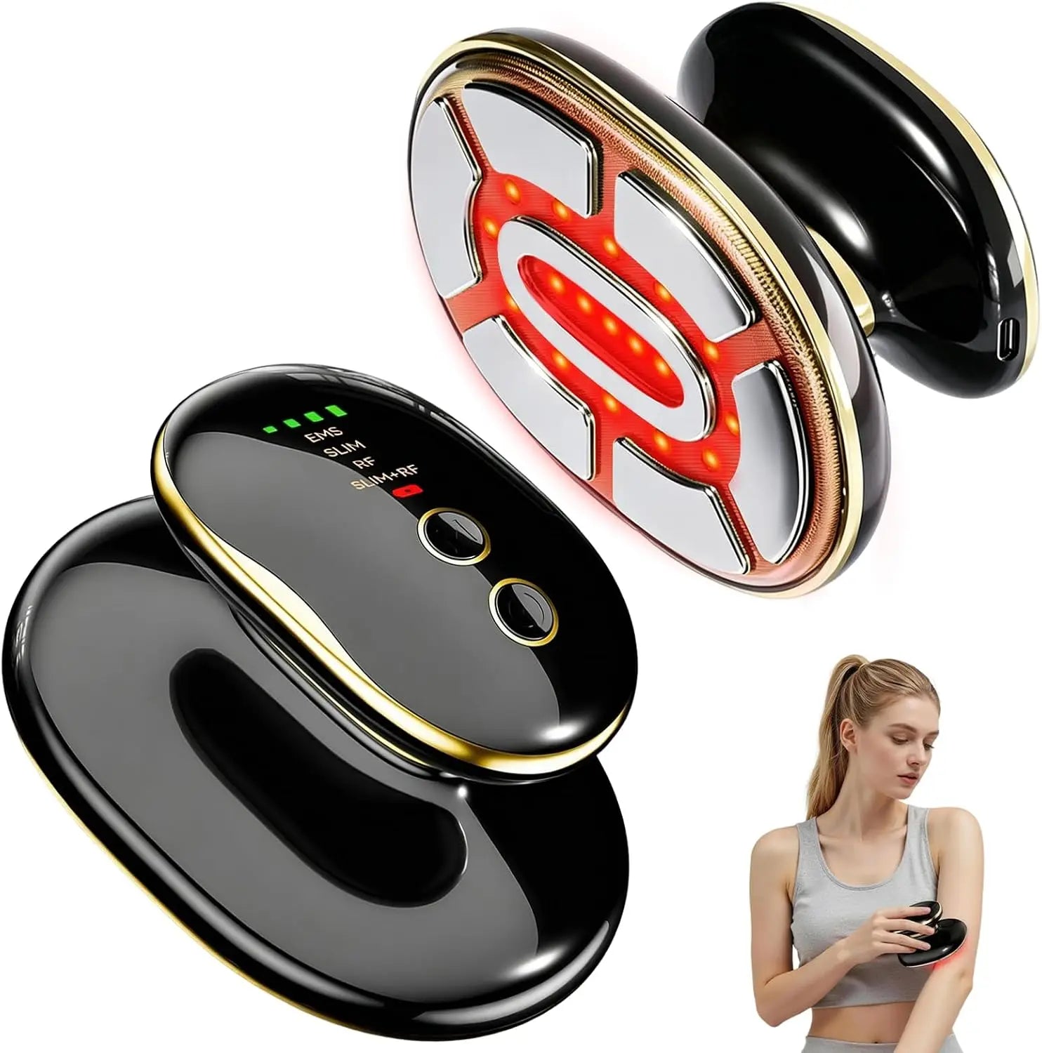 4-in-1 LED Body Sculpting and Cellulite Massage Device - 7