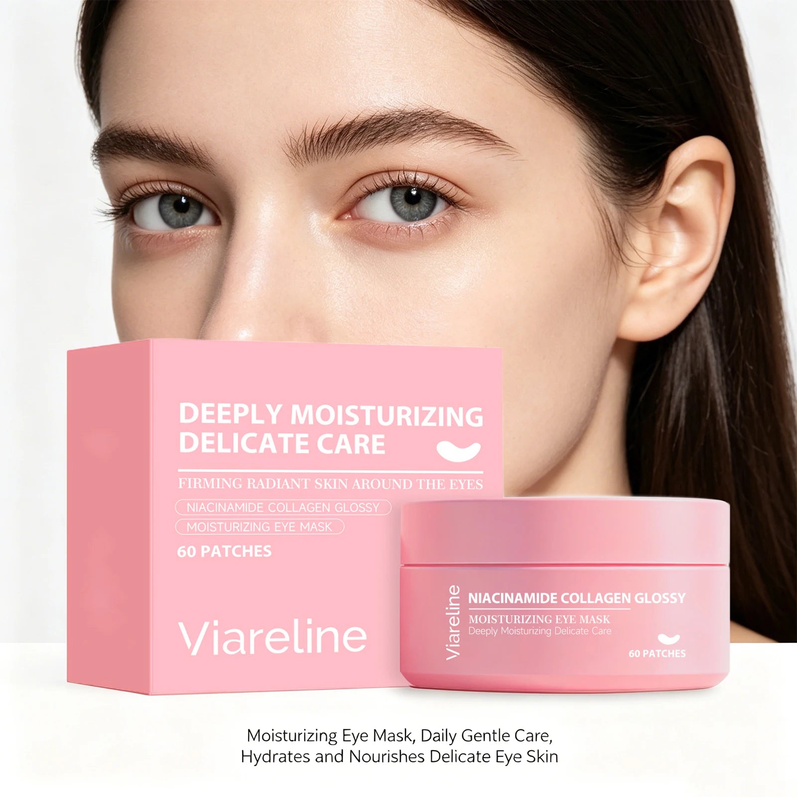 Niacinamide Collagen Eye Mask for Dark Circles and Puffiness - 2