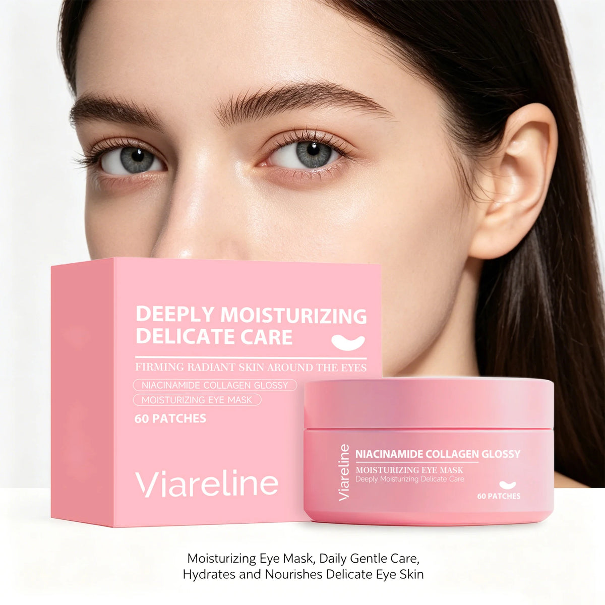 Niacinamide Collagen Eye Mask for Dark Circles and Puffiness