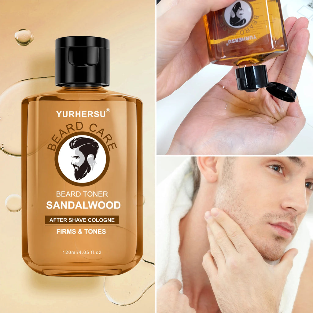 Yurhersu Sandalwood After Shave Beard Toner for Men 120ml