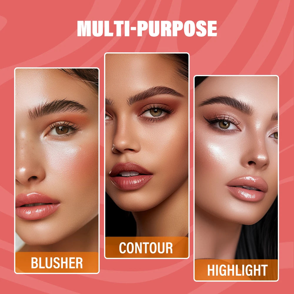 Soft Matte Butter Bronzer Powder for Face Contouring - 5