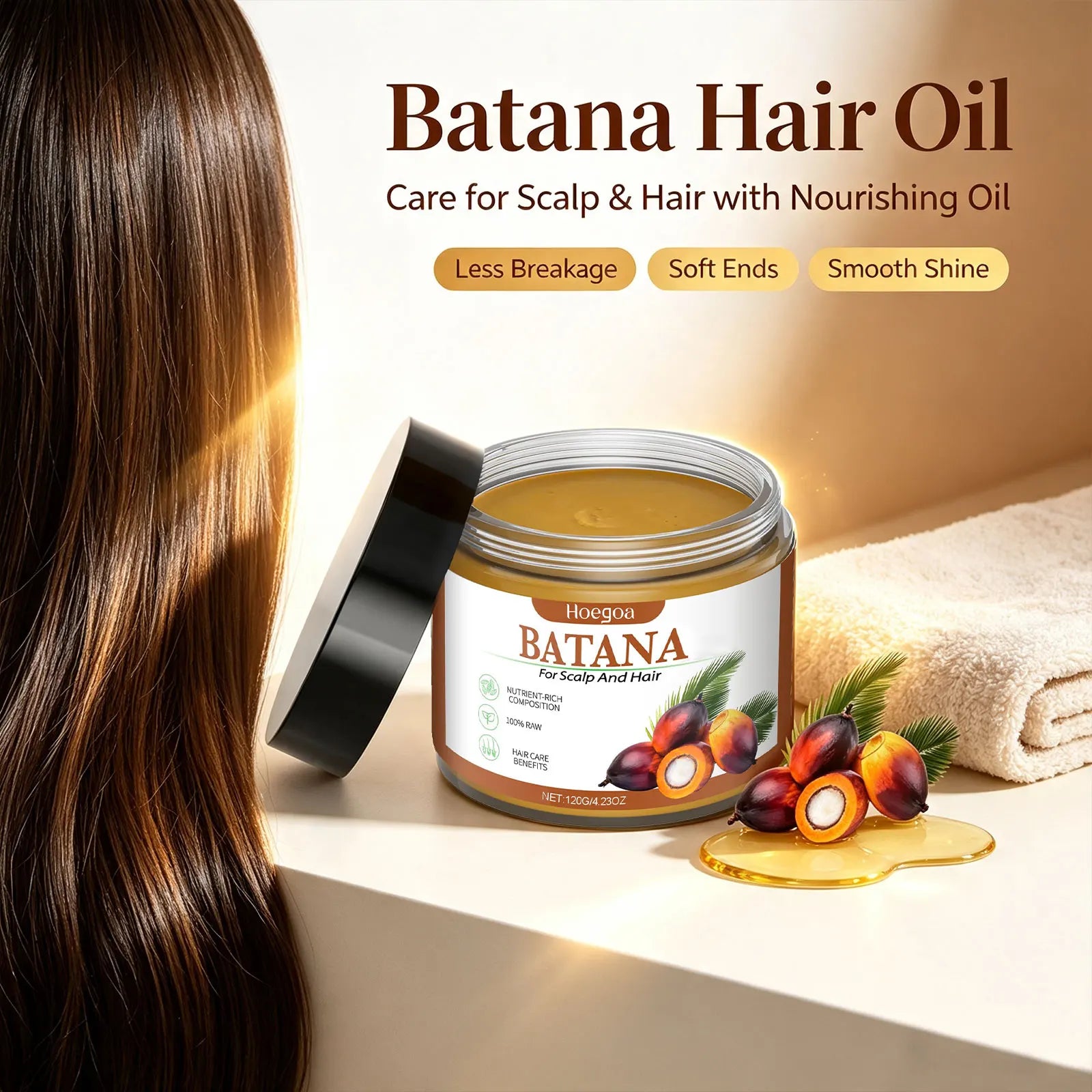 Batana Hair Mask for Deep Repair and Scalp Nourishment - 6