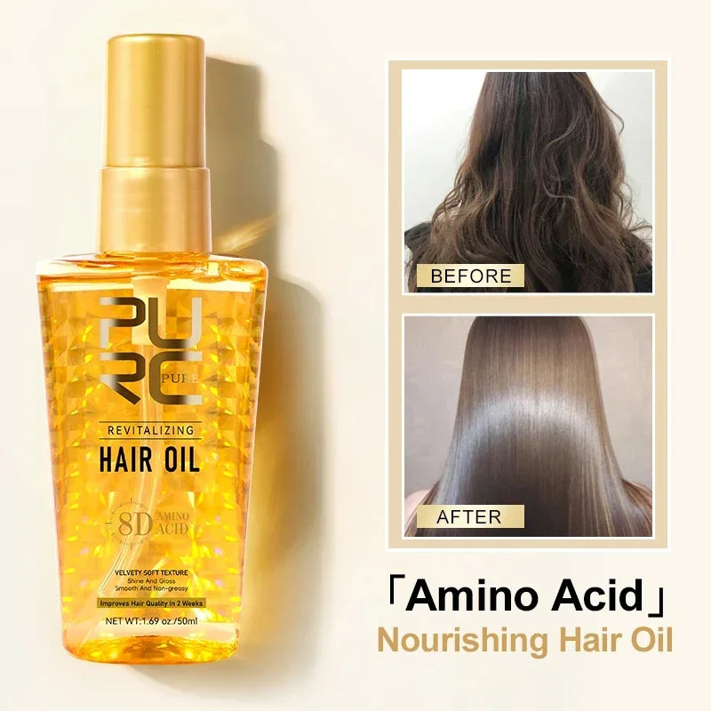 Amino Acid Hair Repair Oil for Smooth and Shiny Hair